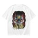 Olive T-shirt with Attack on Titan Colossal Titan Graphic Print