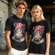 Olive T-shirt with One Piece Tony Tony Chopper Graphic Print