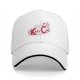 Black baseball cap with Kitty Cat graphic and text
