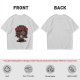 Olive t-shirt with cat graphic and 'You Found The Remote' movie text