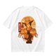 One Piece Portgas D. Ace Graphic Olive T-Shirt