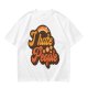 Olive Green Retro Graphic T-Shirt with "I Hate People" Print