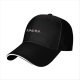 Black baseball cap with cute sea creature graphic design