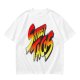 Olive Green T-Shirt With Street Tacos Gradient Graphic Print