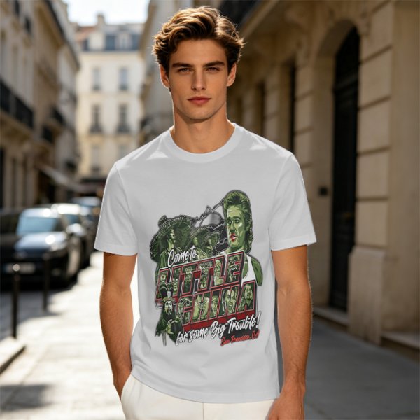 Little China Big Trouble Graphic Tee for Movie Fans