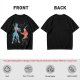 Olive T-shirt with Avatar Na'vi and Aang Pointing Meme Art