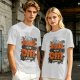 Olive t-shirt with 'Mornings are for coffee & contemplation' print