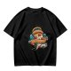 Olive T-Shirt With Angel Pizza Slice 'Heaven's Slice' Graphic