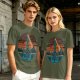 Lord of the Rings Dark Tower Graphic Olive T-Shirt