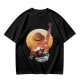 Anime Pirate Adventure Sunset Graphic T-Shirt Design