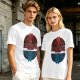 Schrödinger Things Cat Graphic Olive T-Shirt