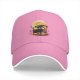 Black Baseball Cap With Dragon And Full Moon Silhouette Art