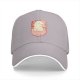 Black Baseball Cap With Cute Dinosaur In Ramen Bowl Graphic