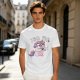 Olive T-Shirt with Too Fab Cool Unicorn Graphic Print