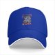 Black baseball cap with 'Born to Sparkle not to Work' cool unicorn print