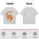Olive T-Shirt With Kitten Nuggets Fried Chicken Box Graphic