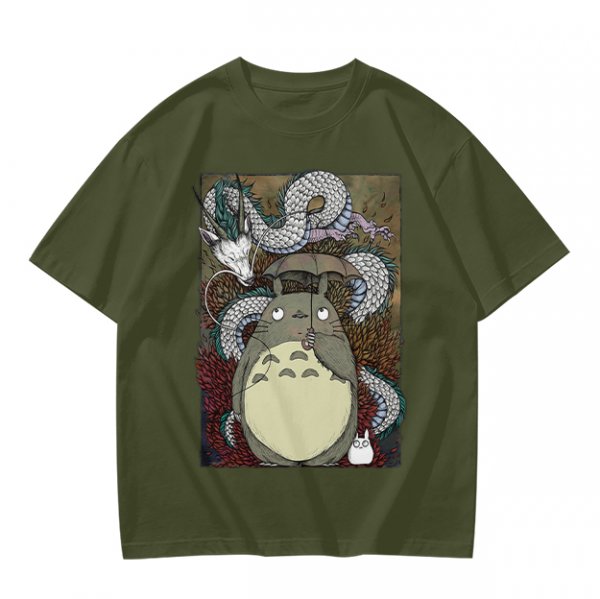 Studio Ghibli Anime Characters Graphic Tee