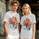 Avatar Aang Element Bending Graphic T-Shirt