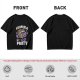 Olive T-Shirt With Surprise Party Mimic Monster Graphic