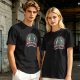 Olive T-Shirt With Make The World Great Again Space Graphic Print