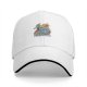 Black baseball cap with Dungeons & Dinosaurs graphic print