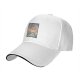 Black Baseball Cap with Japanese Ukiyo-e Dragon and Lightning Art Print