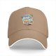 Black baseball cap with kawaii skull bubble tea graphic print