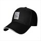 Black baseball cap with elf tarot card graphic