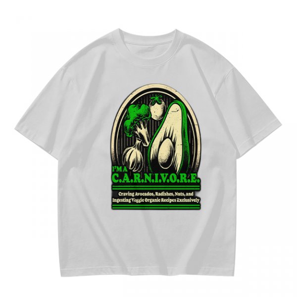 I'm a Carnivore Funny Vegetable Graphic T-Shirt
