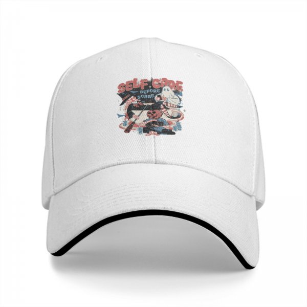 Self Care Before Scare Halloween Themed Baseball Cap