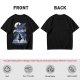 Olive T-Shirt With Magical Fantasy Creature Silhouette Art Print