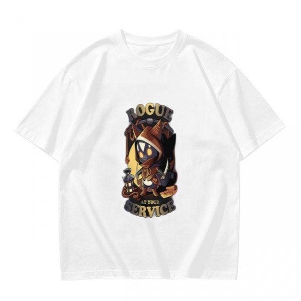 Rogue At Your Service Chibi Character Graphic T-Shirt