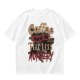 Coffee Makes Me Feel Less Murdery Graphic Olive T-Shirt