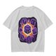 Olive T-Shirt With Glowing Dungeons & Dragons Dice Set Art