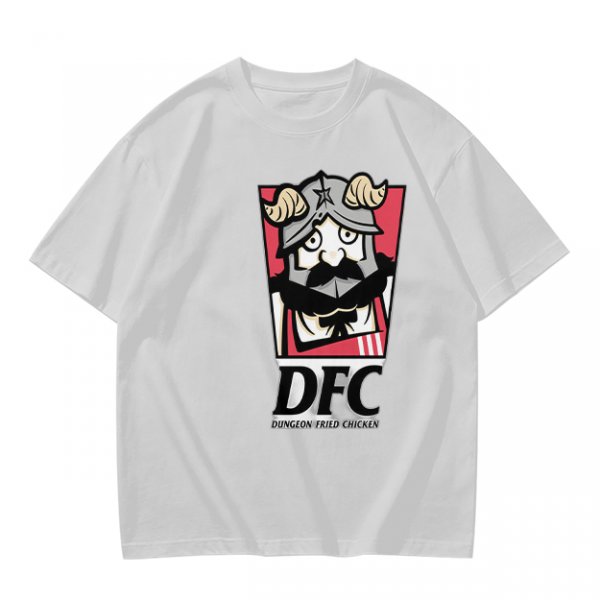 Olive T-Shirt with DFC Viking Graphic Print