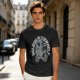 Oversized Olive T-Shirt With Alien 'Believe In Yourself' Graphic