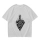 Olive T-Shirt With Four Animal Crest Graphic Design