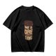 Olive Green Graphic T-Shirt with Me & Coffee We're a Thing Print