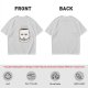 Oversized Army Green T-Shirt With Tired Coffee Mug Graphic