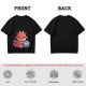 Cute Red Dragon Holding D20 Dice Graphic T-Shirt