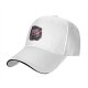 Black Baseball Cap With Anime Swordsman Character Print