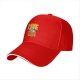 Black baseball cap with take a dumpling and eat it cute food graphic