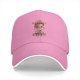 Black baseball cap with 'It's Official I've Gone Insane' cat graphic