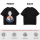 Avatar Aang Silhouette Graphic Tee for Anime Fans