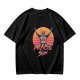 Olive T-Shirt With Praise The Sun Retro Knight Graphic