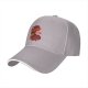 Black baseball cap with My Little Diablo evil magic graphic print