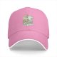 Black Baseball Cap with Anime Pirate Ship Graphic Print