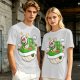 Super Mario Themed Ramen Graphic T-Shirt