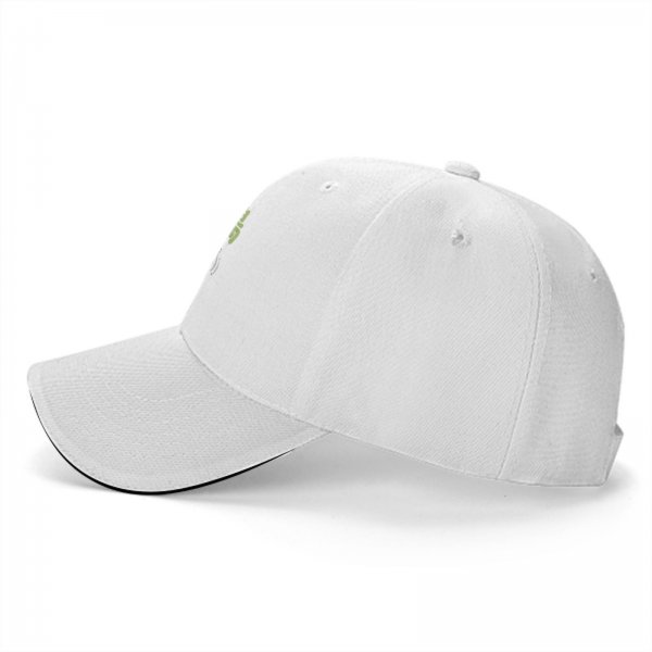 Black baseball cap with water-themed character graphic and Japanese text