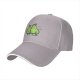 Black Baseball Cap With Funny Cartoon Pears Graphic
